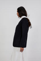 Tailored Blazer Black women 3