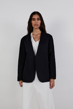 Tailored Blazer Black women 5